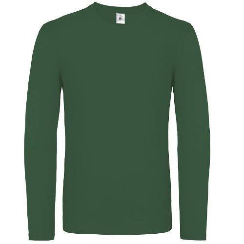 B & C Collection B&C #E150 Long Sleeve Bottle Green